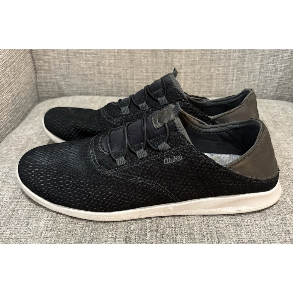 Olukai Men's Alpha Li‎ Sneakers Black EU 44.5/US10.5